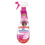 Foaming toilet bowl cleaner with bleach, 625 ml