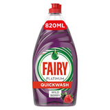 Dishwashing liquid Wild Berry Quickwash Platinum, 820 ml