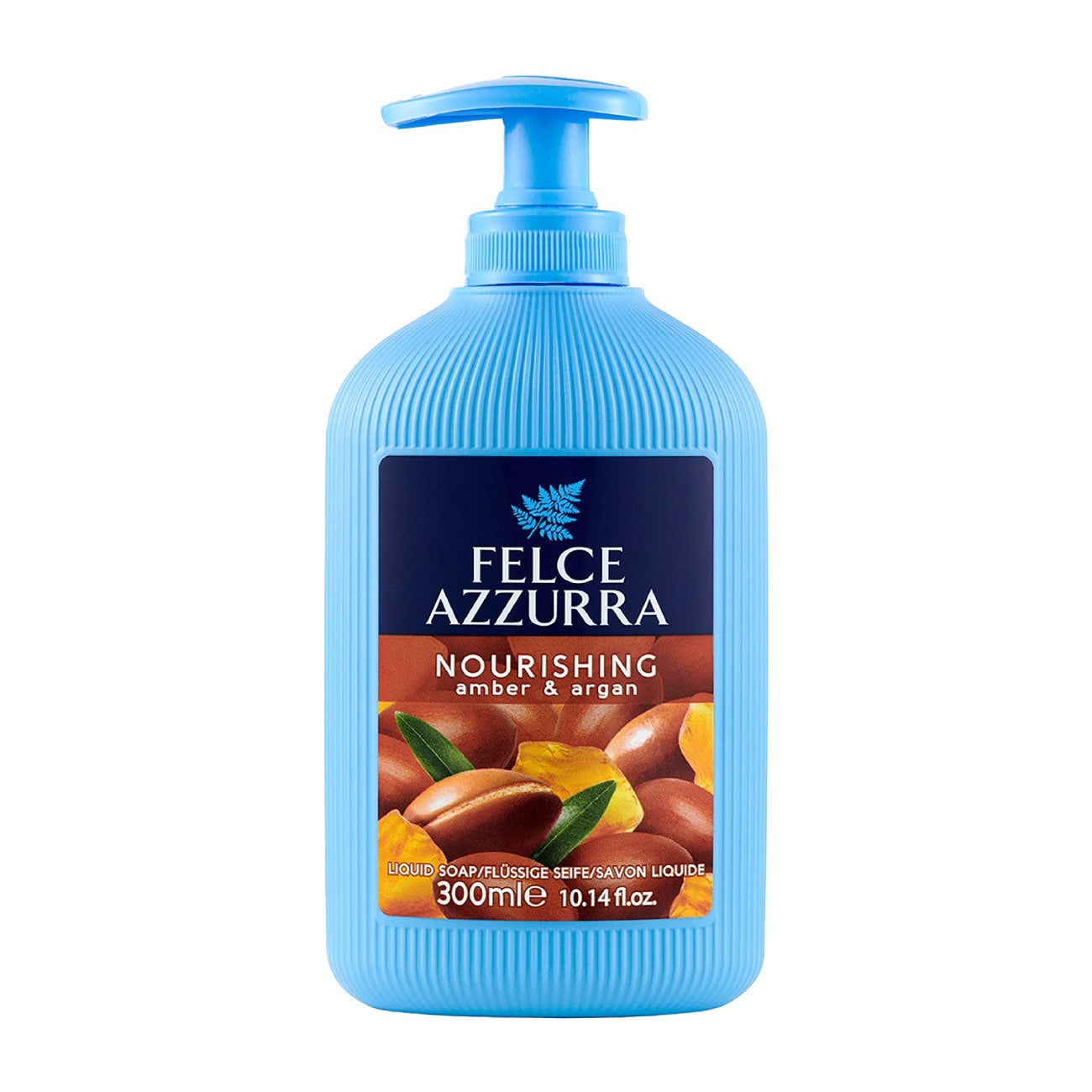 FELCE AZZURRA Amber & Argan liquid soap, 300 ml – MOOP