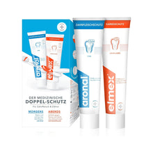 Hambapasta Aronal + Elmex, 2x75 ml