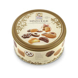 Assorted biscuits in metal box, 500g