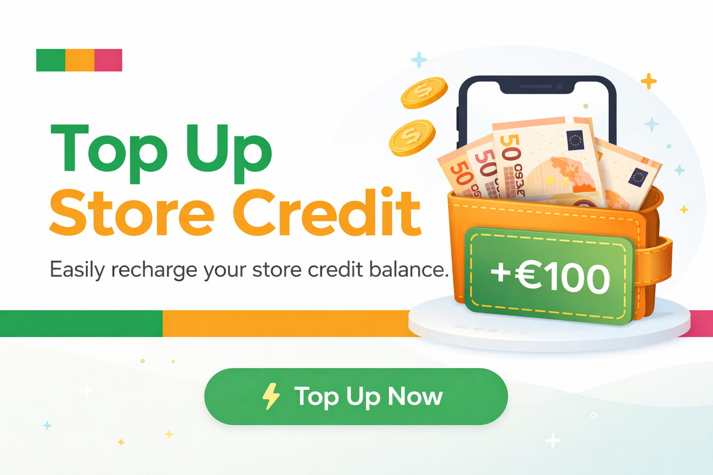 Veikala kredīta papildināšana