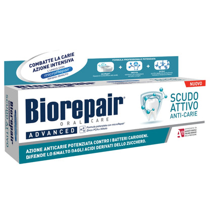 Zobu pasta BIOREPAIR Active Shield, 75 ml