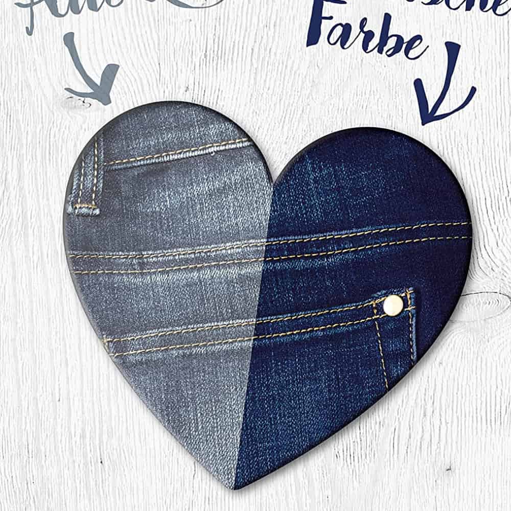 Cloths for renewing the color of jeans, 10 pcs.